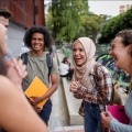 group of college students with diabetes