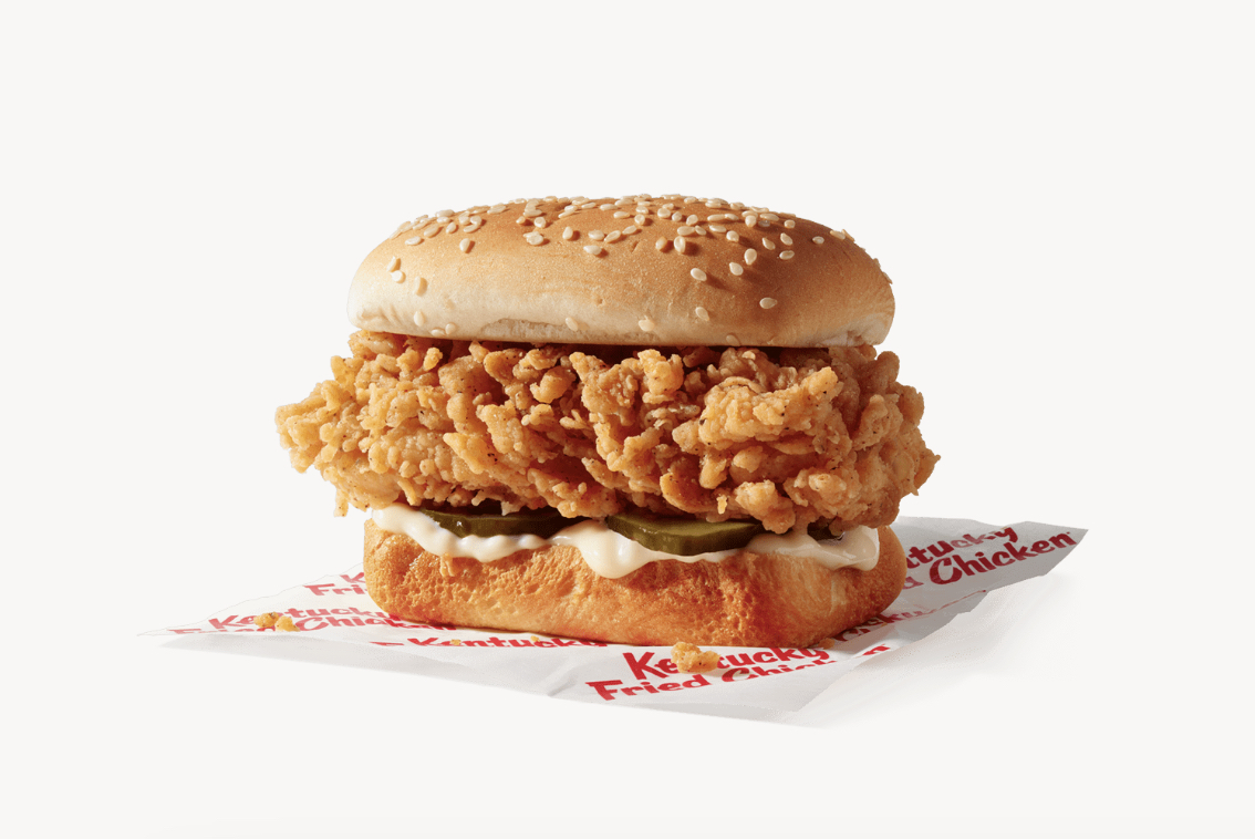 KFC Chicken Little Sandwich