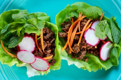 Low Carb Asian Lettuce Wraps Recipe