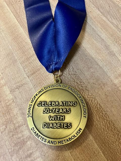 Diabetes medal