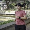 A woman with diabetes uses exercise as a way to lower triglycerides